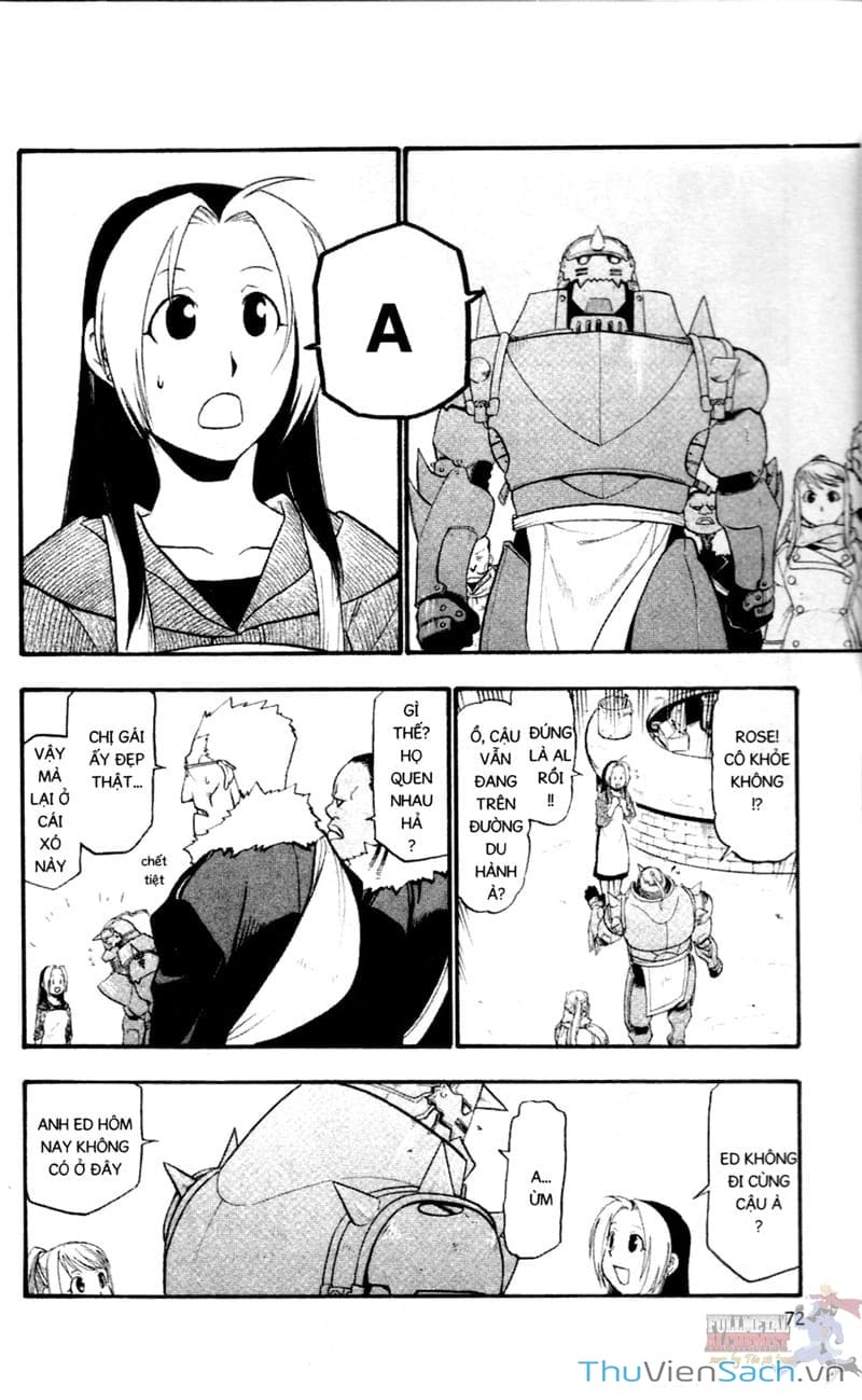 Truyện Tranh Giả Kim Thuật Sư trang 4