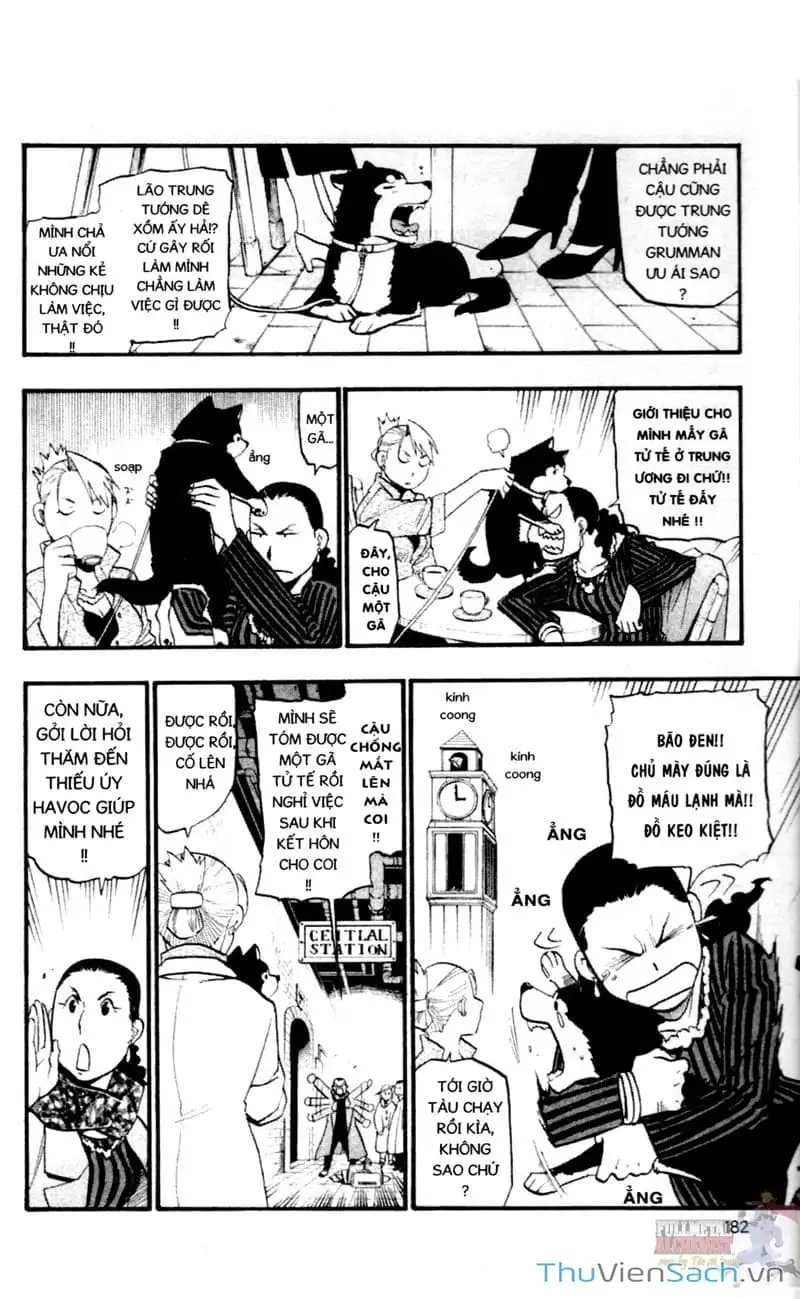 Truyện Tranh Giả Kim Thuật Sư trang 4