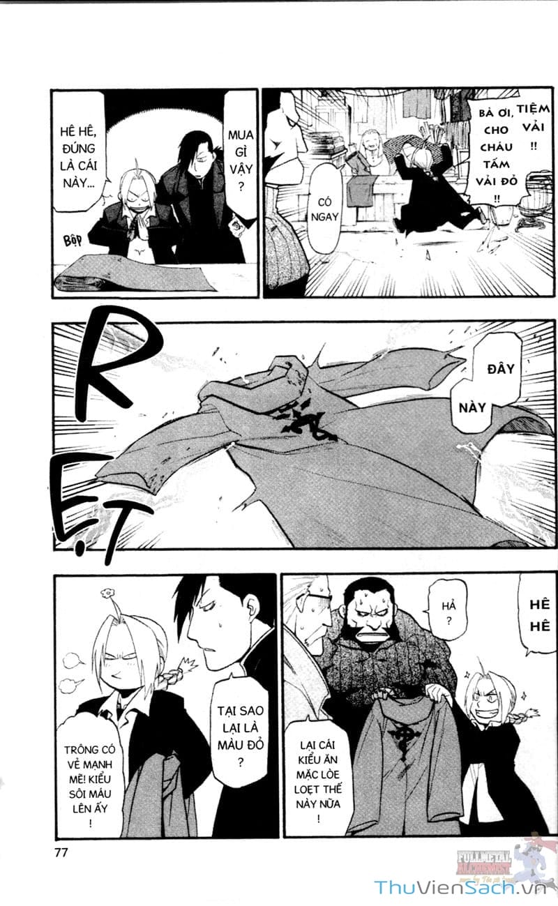 Truyện Tranh Giả Kim Thuật Sư trang 4