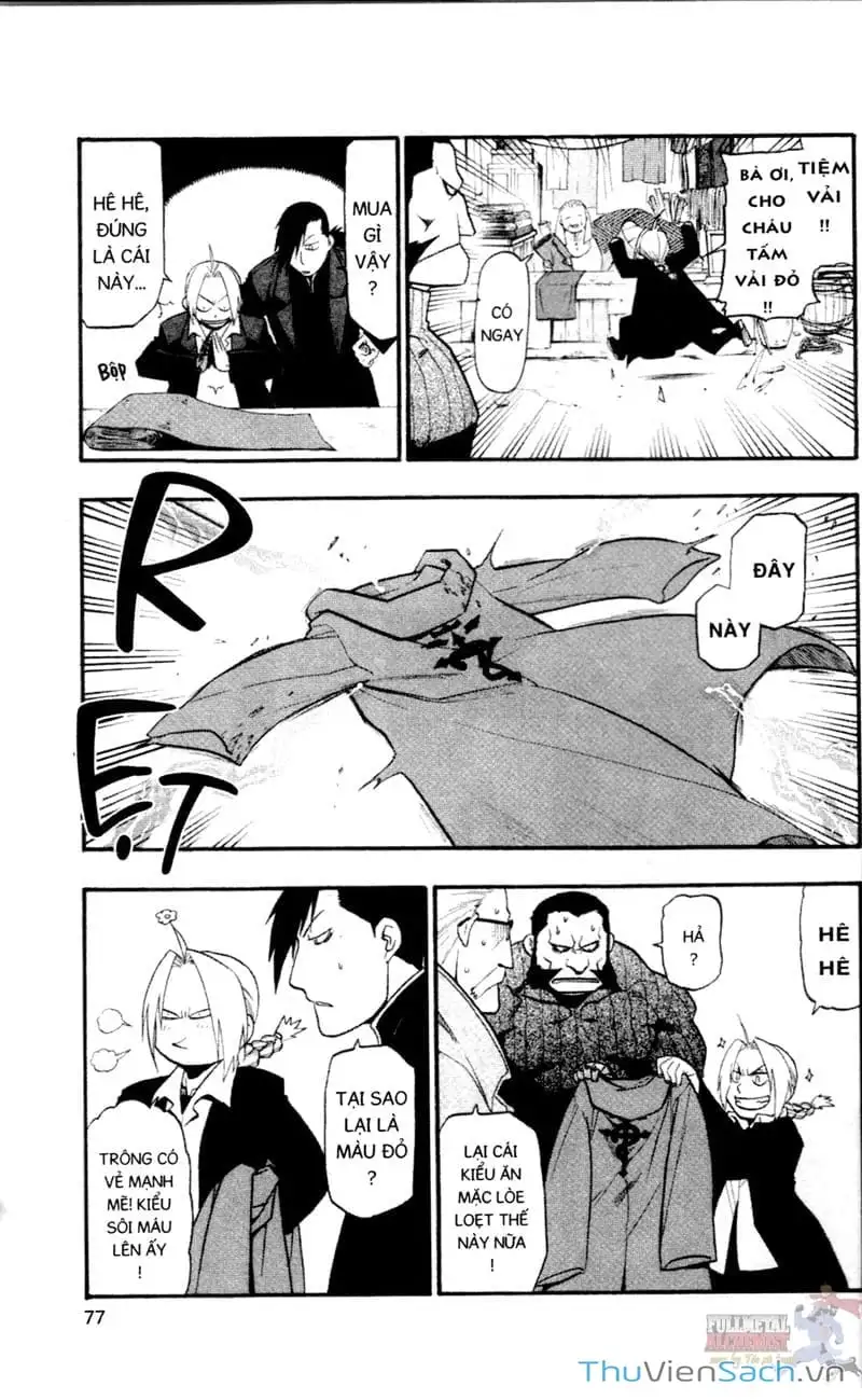 Truyện Tranh Giả Kim Thuật Sư trang 4