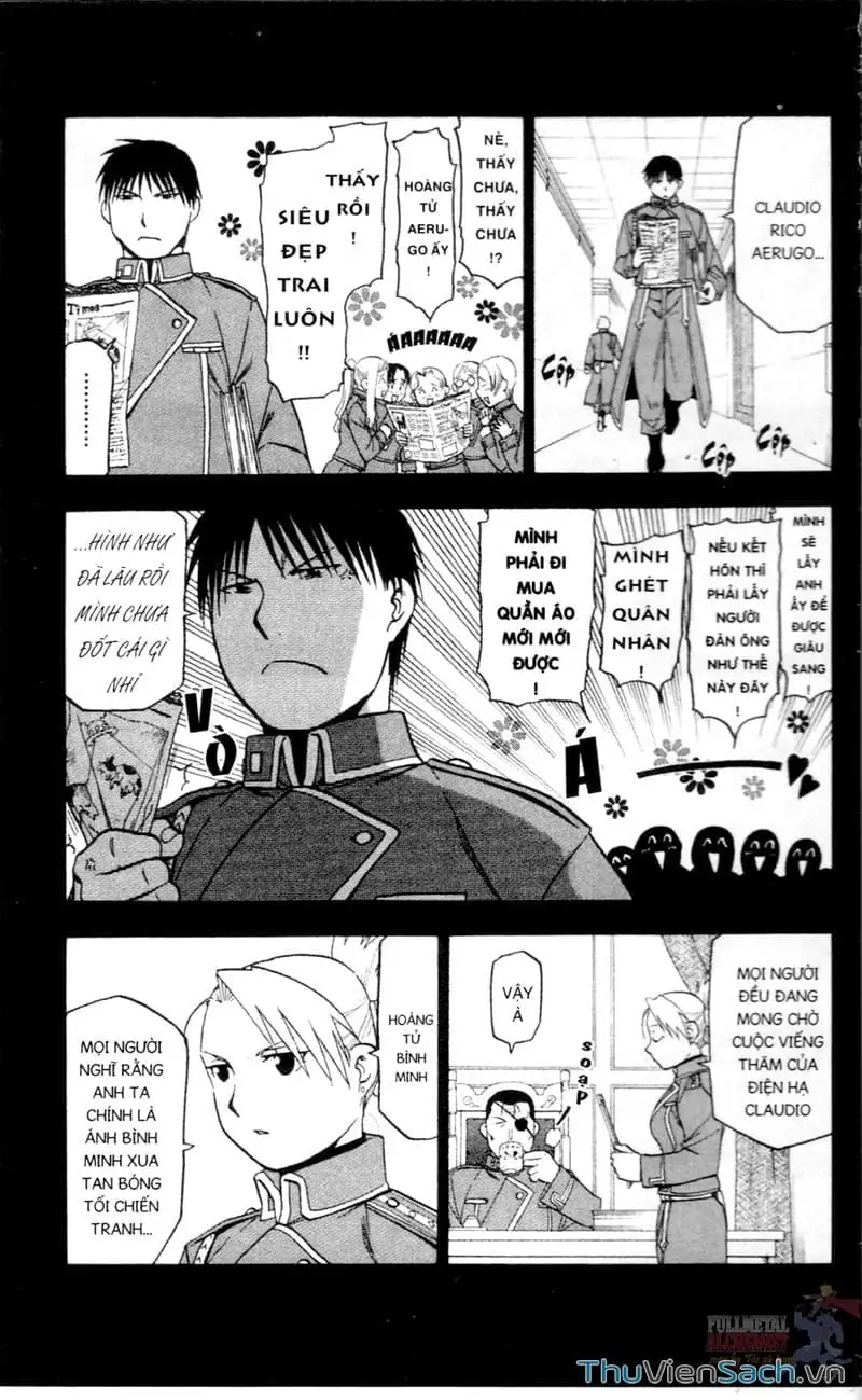 Truyện Tranh Giả Kim Thuật Sư trang 4