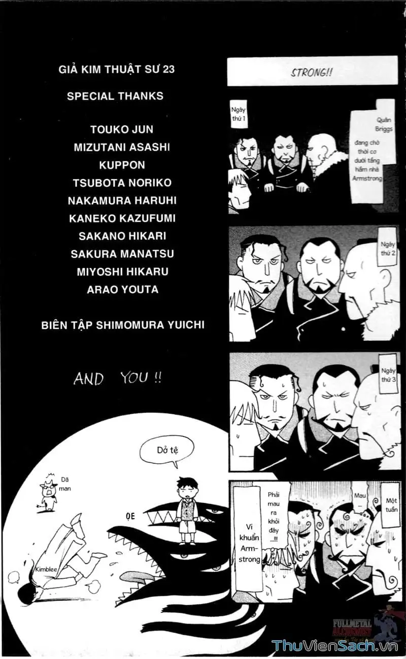 Truyện Tranh Giả Kim Thuật Sư trang 4