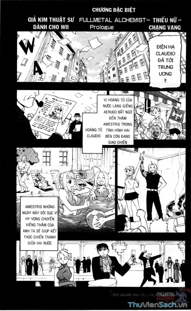 Truyện Tranh Giả Kim Thuật Sư trang 4
