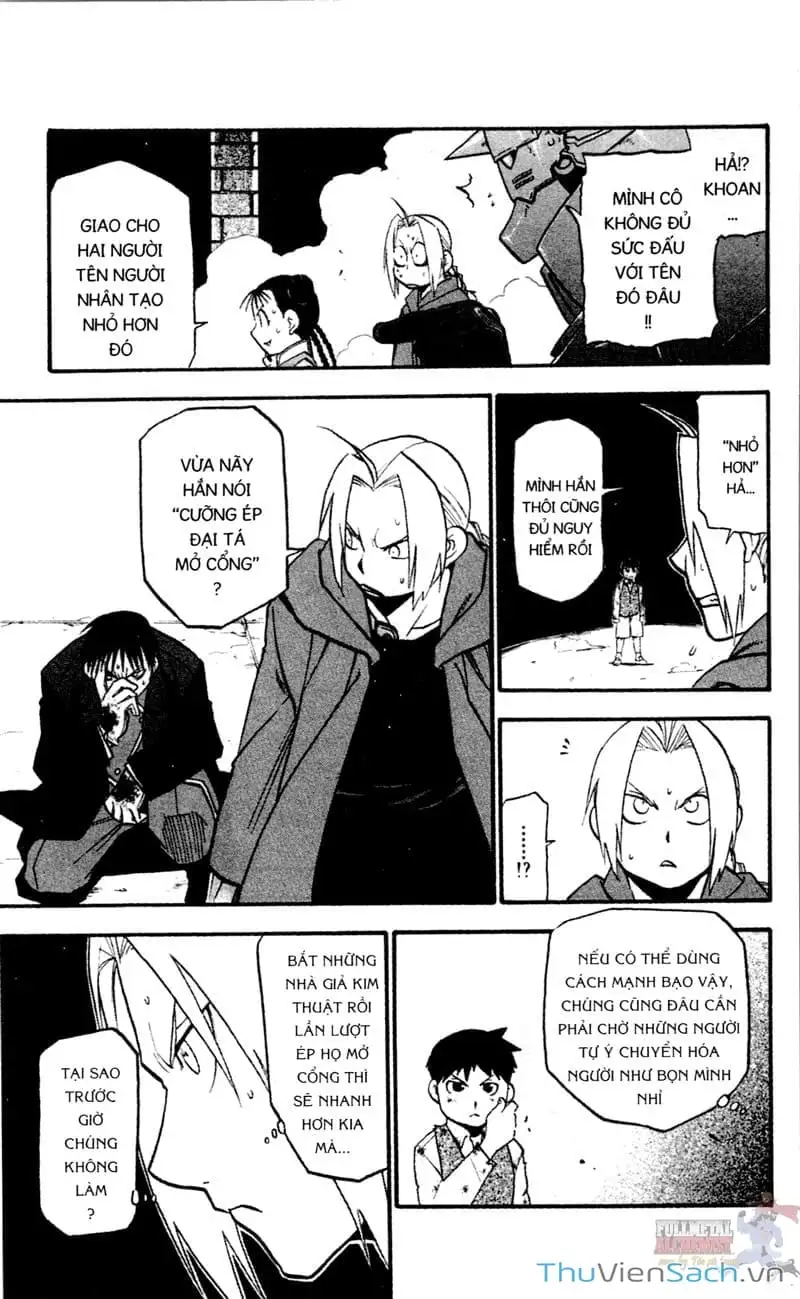 Truyện Tranh Giả Kim Thuật Sư trang 4