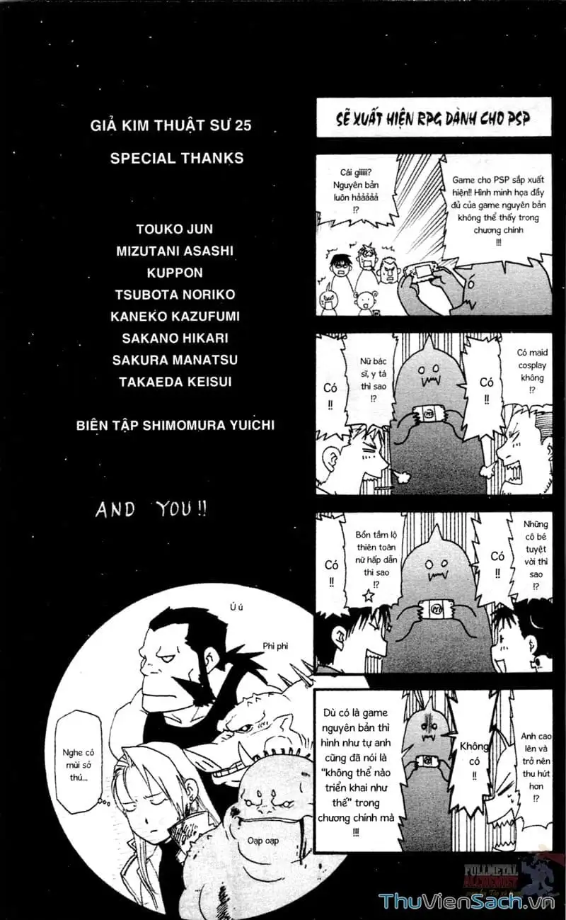 Truyện Tranh Giả Kim Thuật Sư trang 4