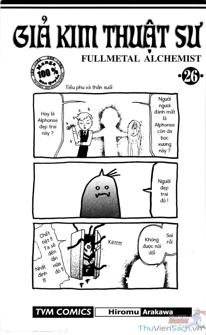 Truyện Tranh Giả Kim Thuật Sư trang 4