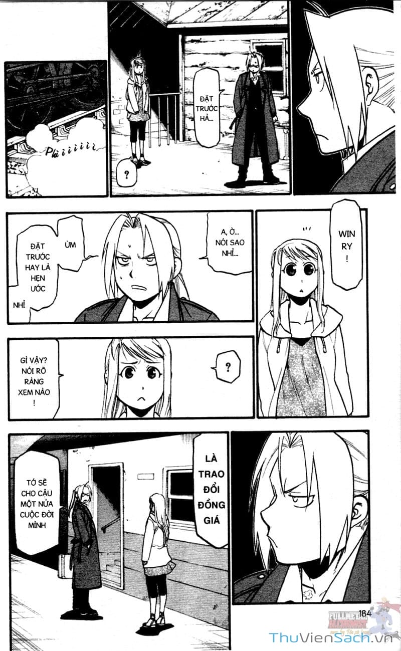 Truyện Tranh Giả Kim Thuật Sư trang 4