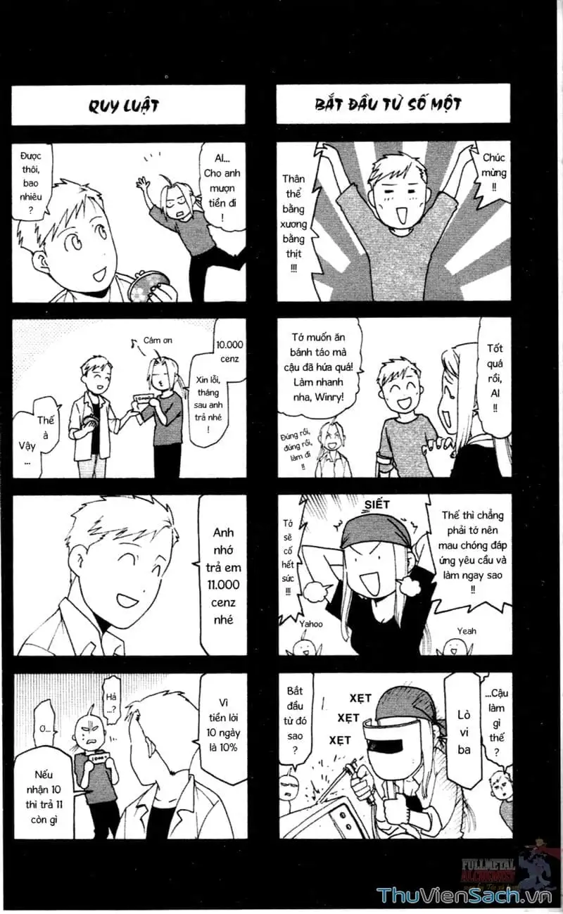 Truyện Tranh Giả Kim Thuật Sư trang 4