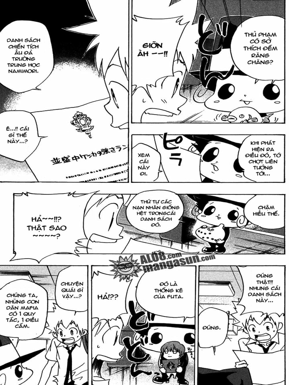 Truyện Tranh Gia Sư Hitman Reborn trang 6