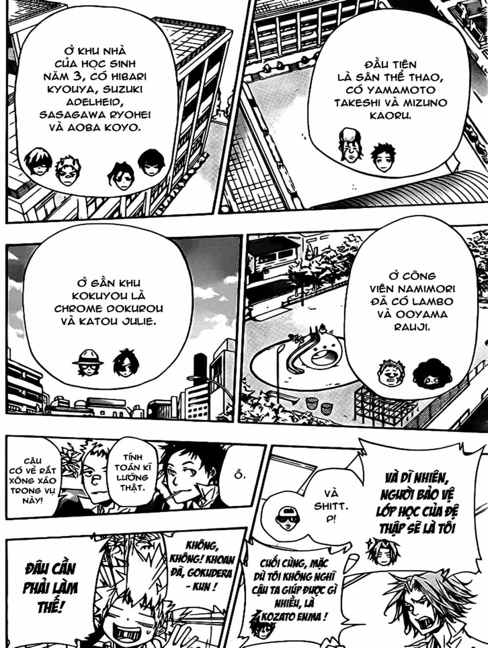 Truyện Tranh Gia Sư Hitman Reborn trang 6