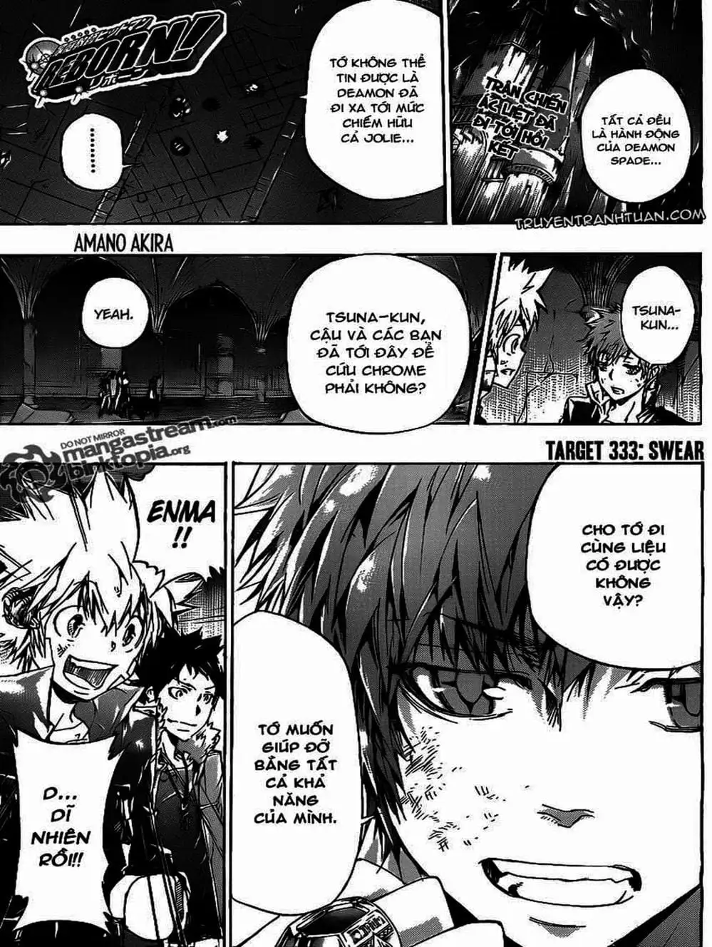 Truyện Tranh Gia Sư Hitman Reborn trang 6