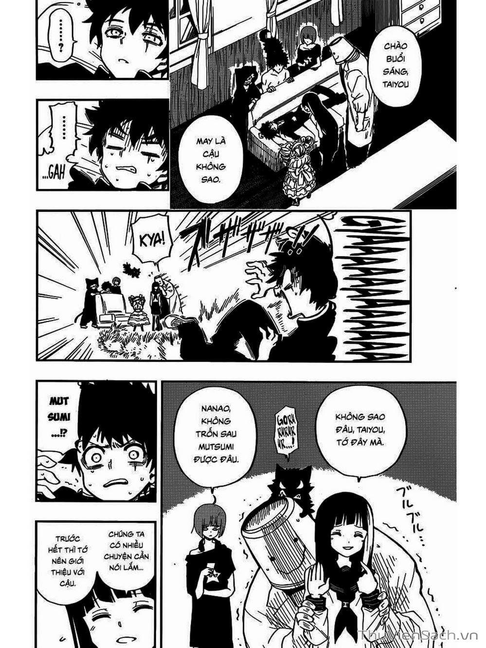 Truyện Tranh Gia Tộc Điệp Viên Yozakura trang 6