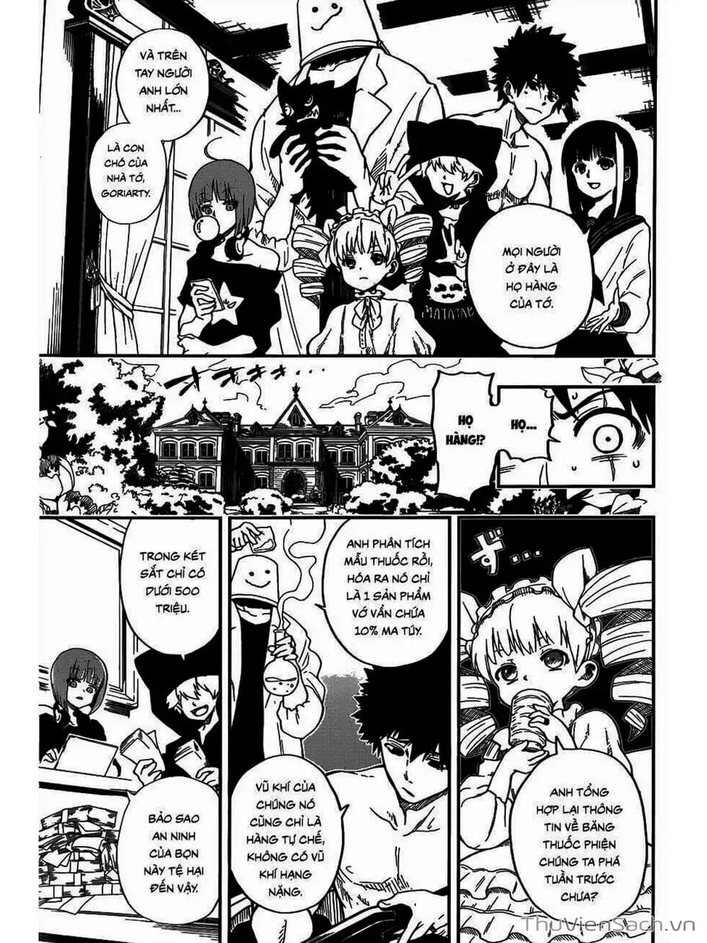 Truyện Tranh Gia Tộc Điệp Viên Yozakura trang 6