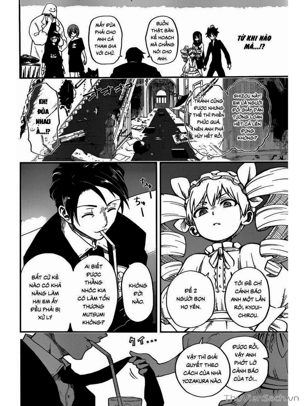 Truyện Tranh Gia Tộc Điệp Viên Yozakura trang 6