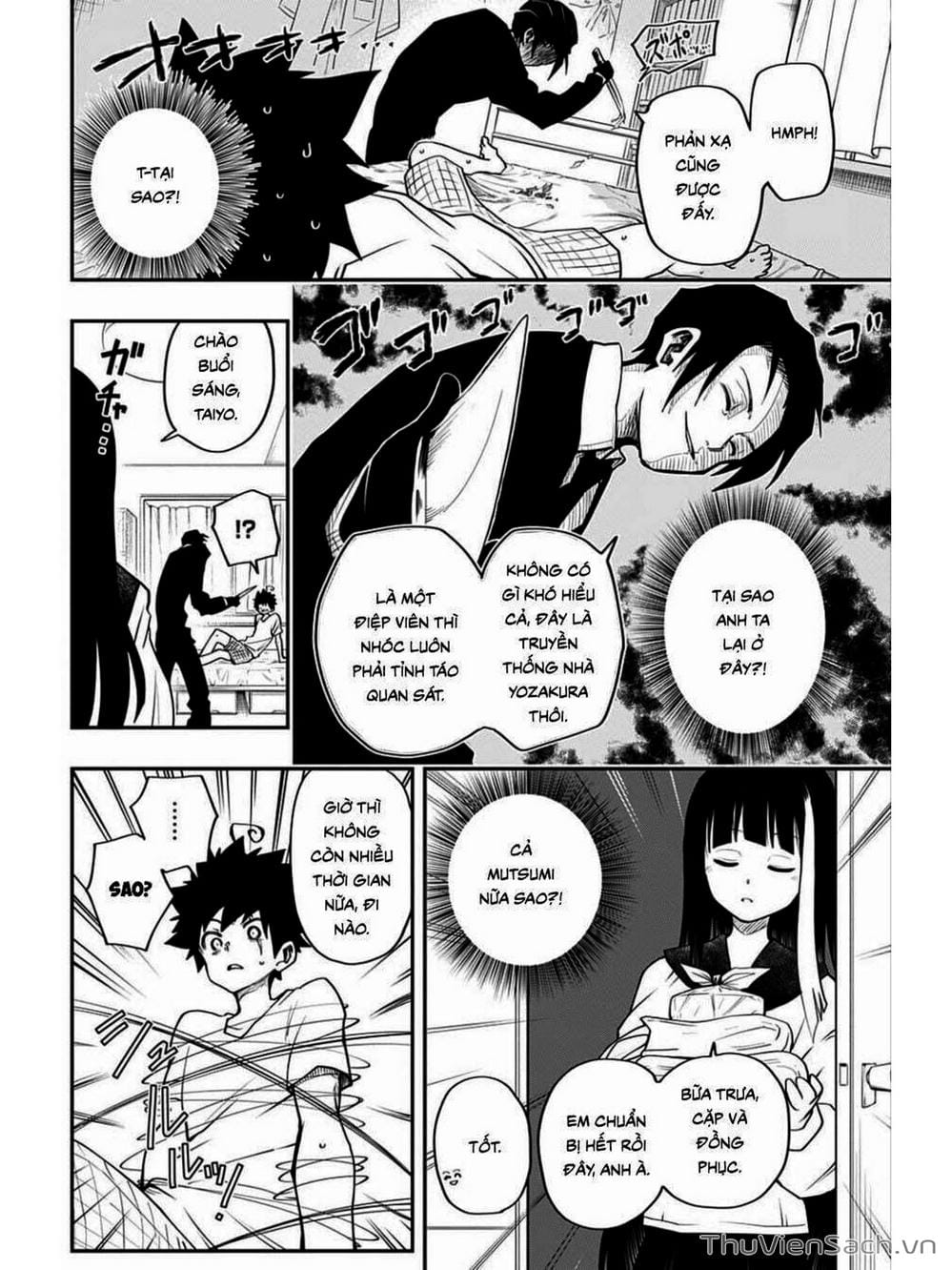 Truyện Tranh Gia Tộc Điệp Viên Yozakura trang 6
