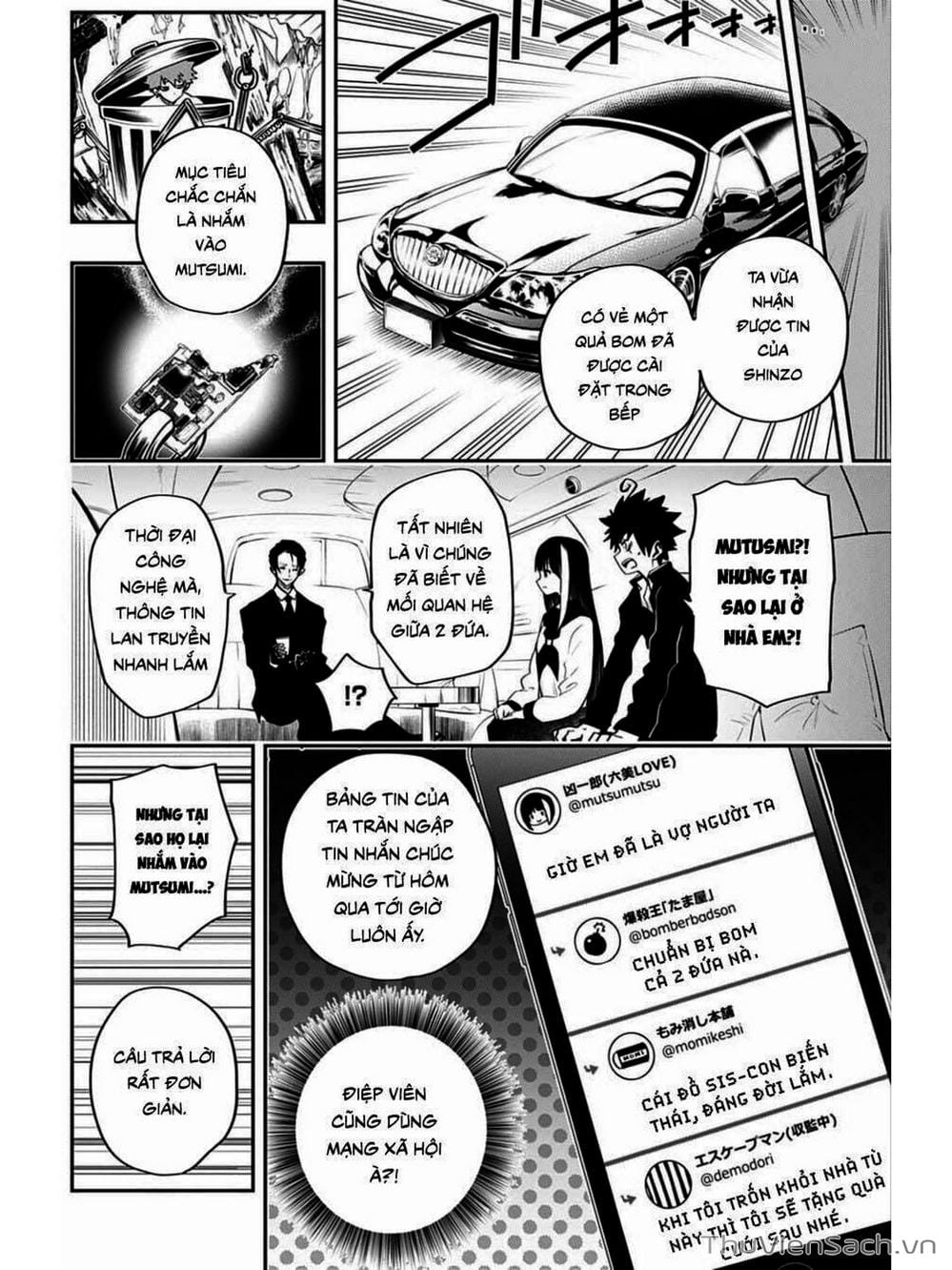 Truyện Tranh Gia Tộc Điệp Viên Yozakura trang 6