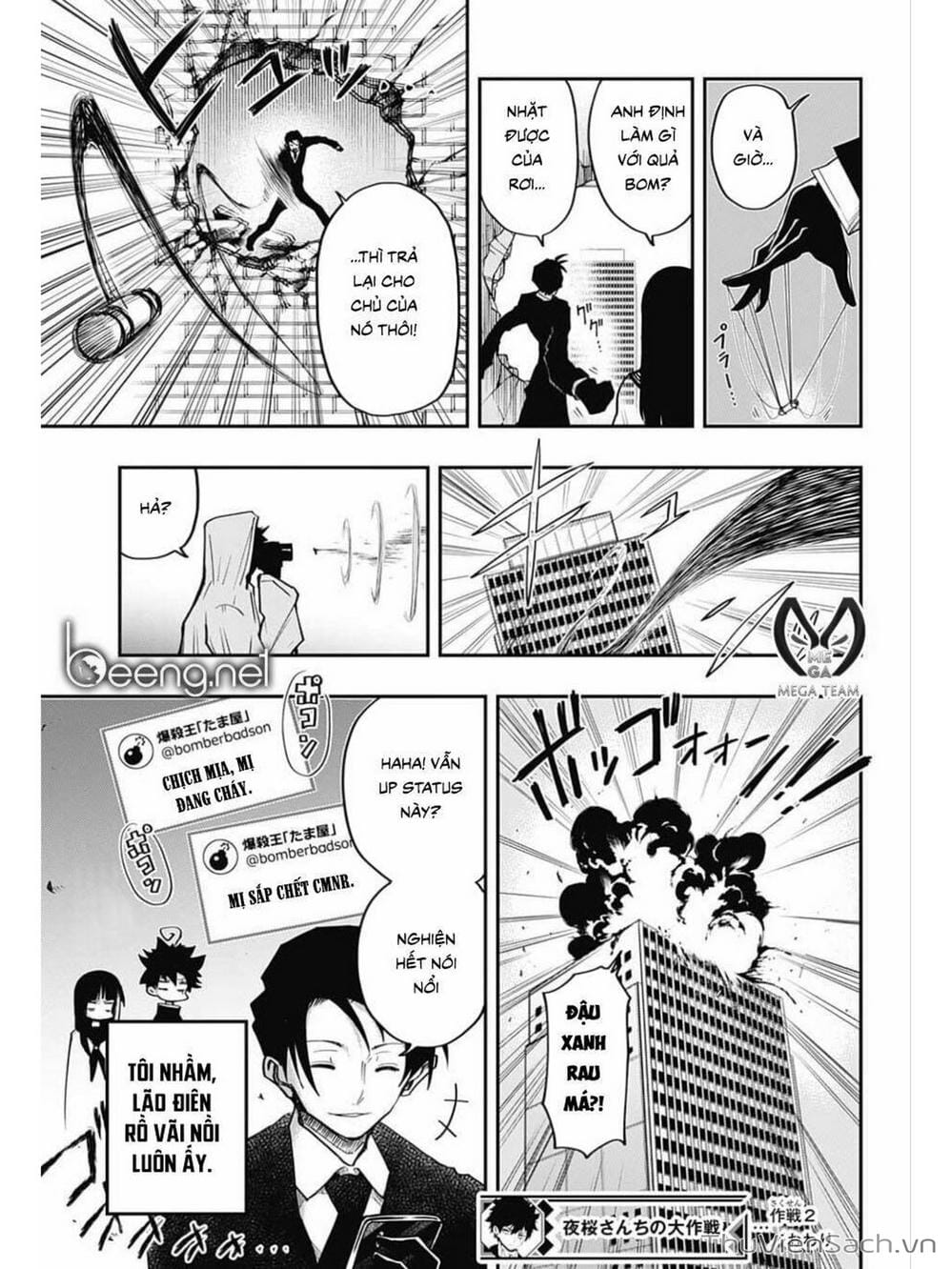 Truyện Tranh Gia Tộc Điệp Viên Yozakura trang 6