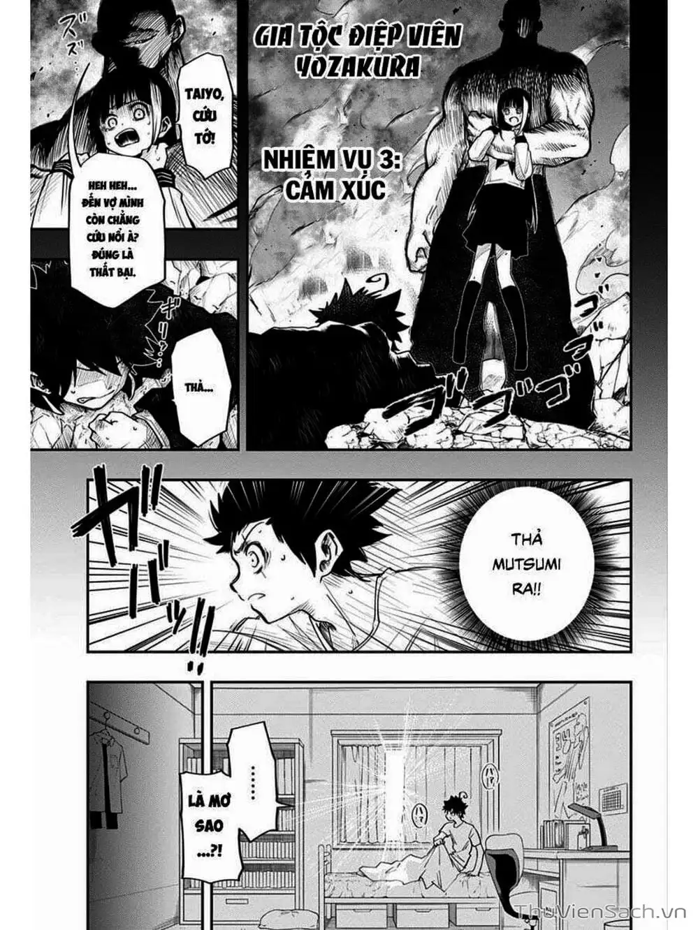 Truyện Tranh Gia Tộc Điệp Viên Yozakura trang 6