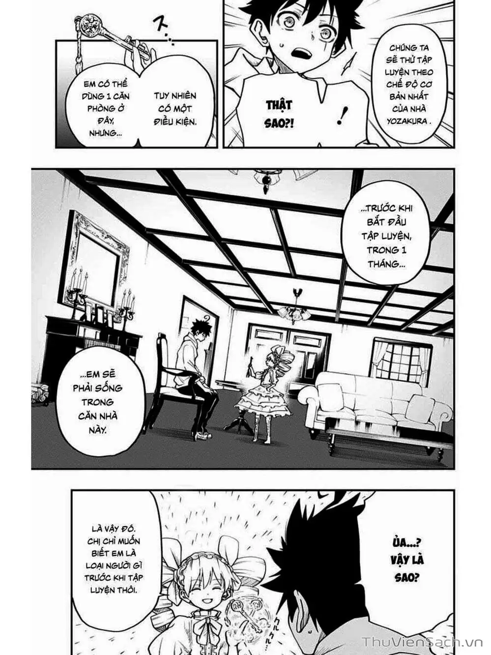Truyện Tranh Gia Tộc Điệp Viên Yozakura trang 6