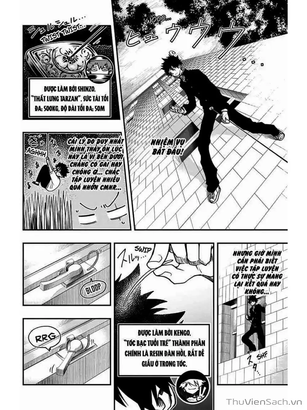 Truyện Tranh Gia Tộc Điệp Viên Yozakura trang 6