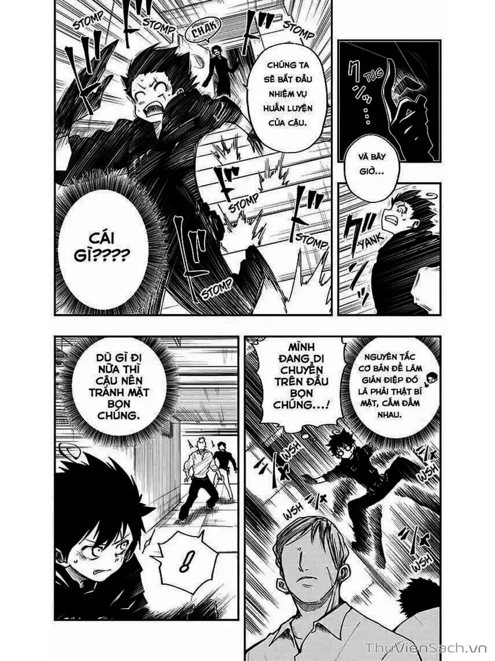 Truyện Tranh Gia Tộc Điệp Viên Yozakura trang 6