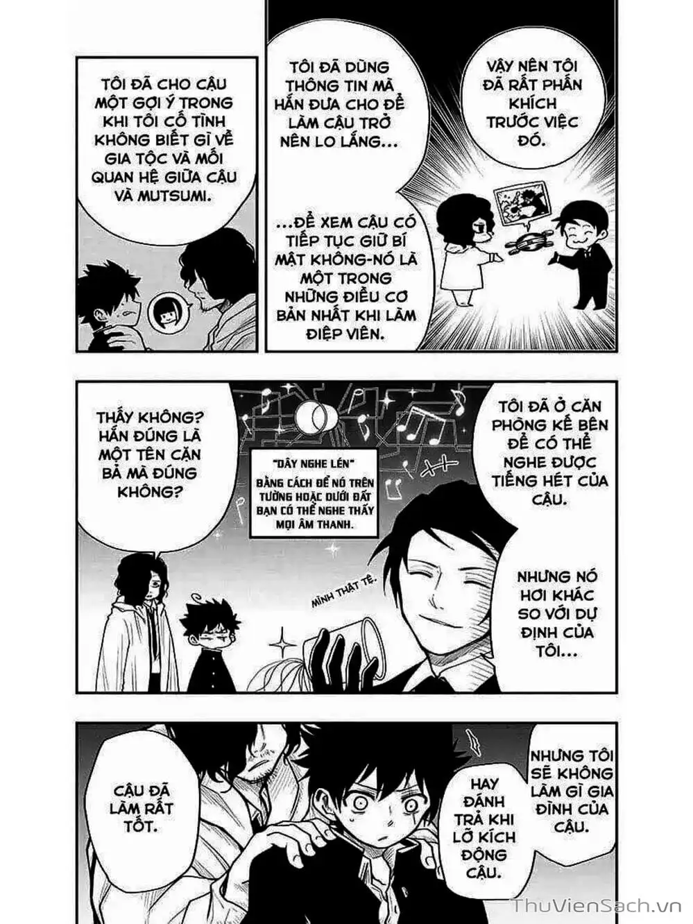 Truyện Tranh Gia Tộc Điệp Viên Yozakura trang 6