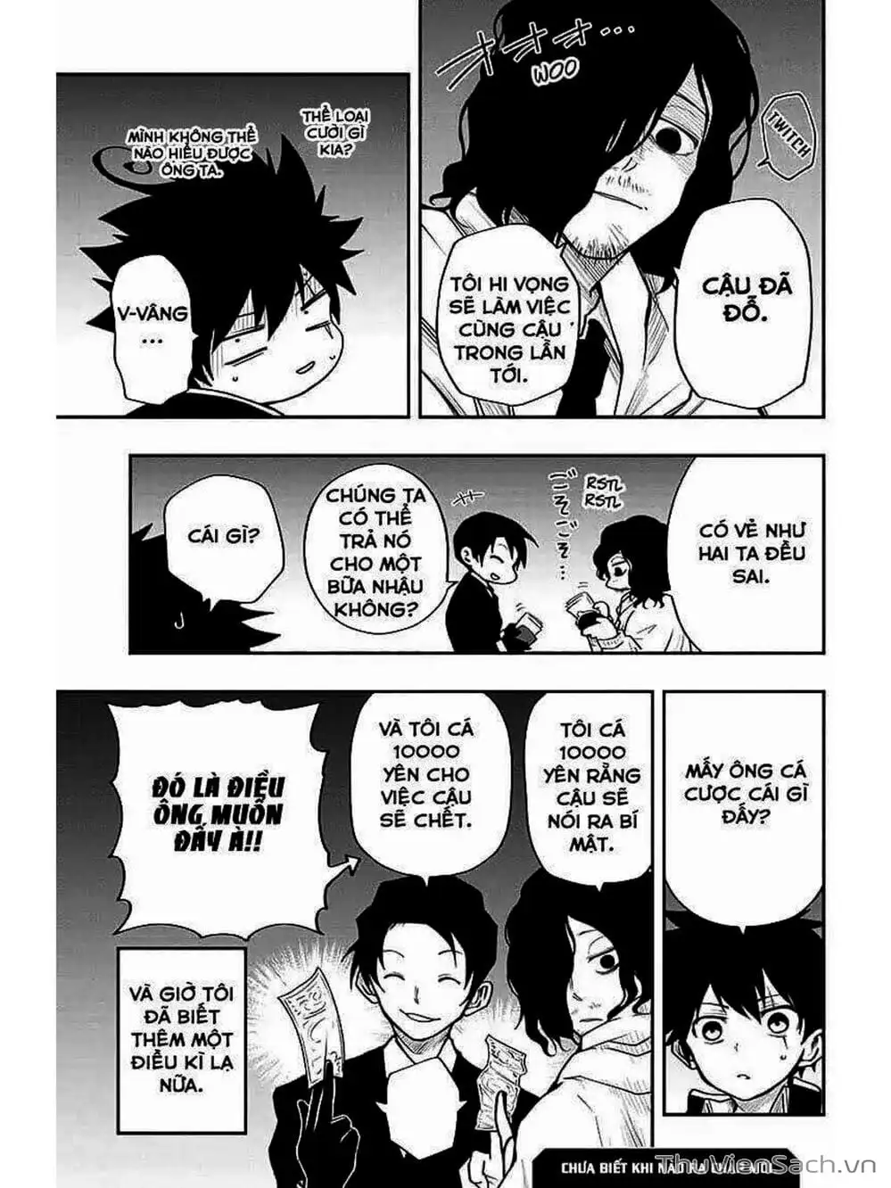 Truyện Tranh Gia Tộc Điệp Viên Yozakura trang 6