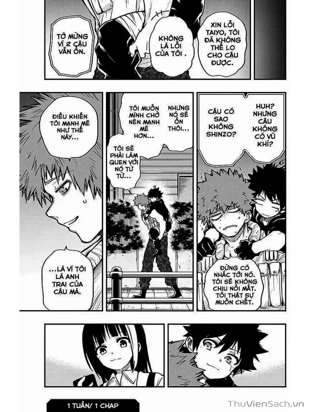 Truyện Tranh Gia Tộc Điệp Viên Yozakura trang 6