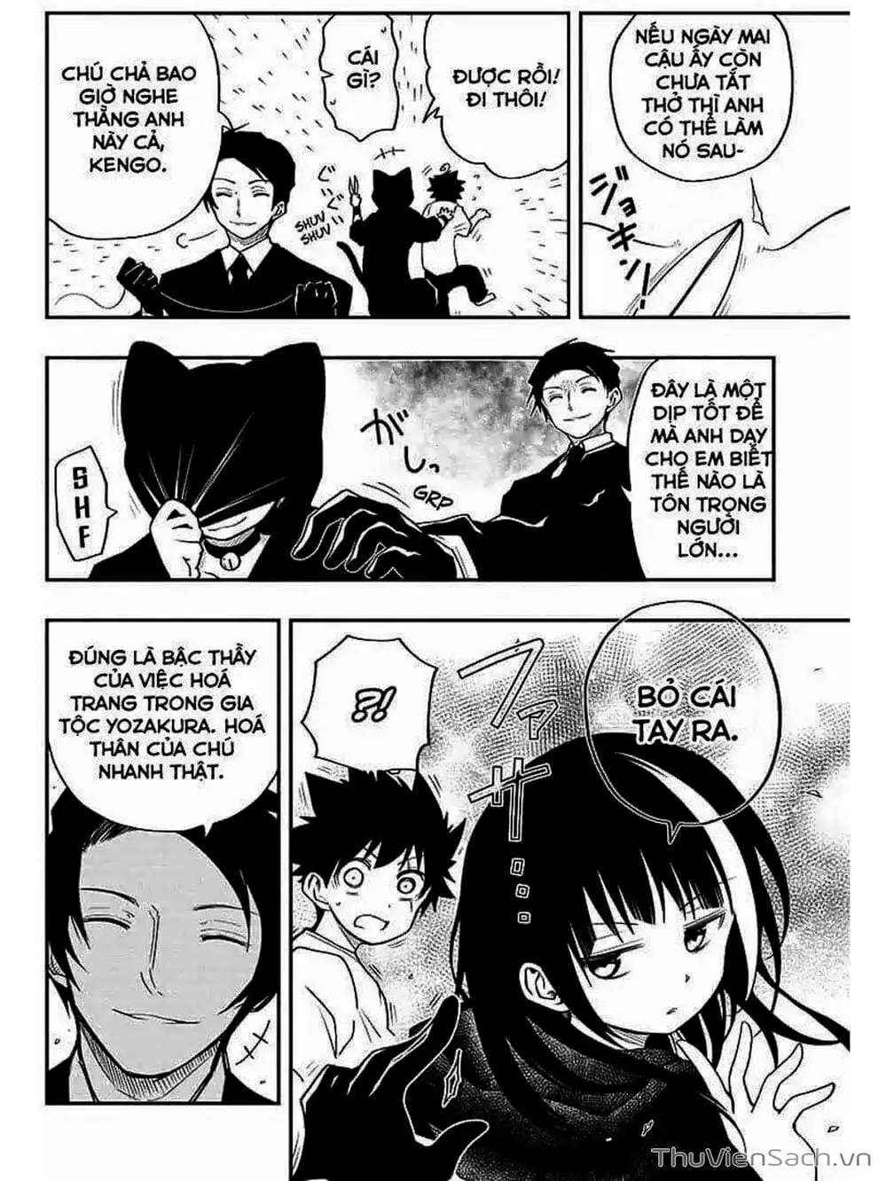 Truyện Tranh Gia Tộc Điệp Viên Yozakura trang 6