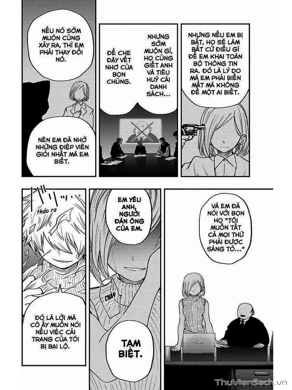 Truyện Tranh Gia Tộc Điệp Viên Yozakura trang 6