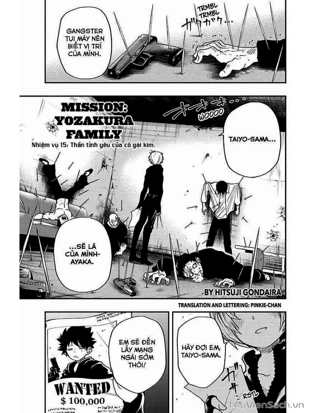 Truyện Tranh Gia Tộc Điệp Viên Yozakura trang 6