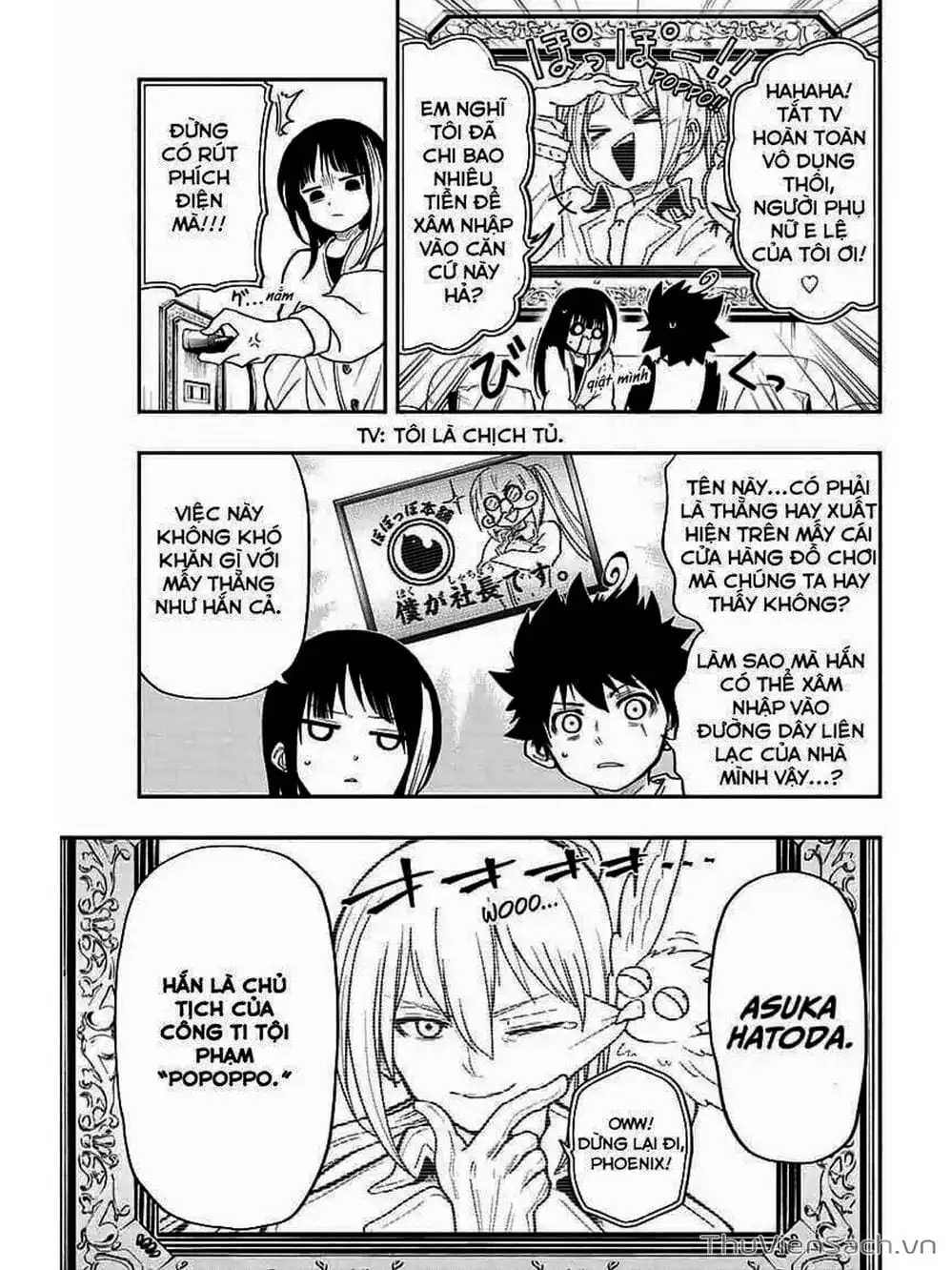 Truyện Tranh Gia Tộc Điệp Viên Yozakura trang 6