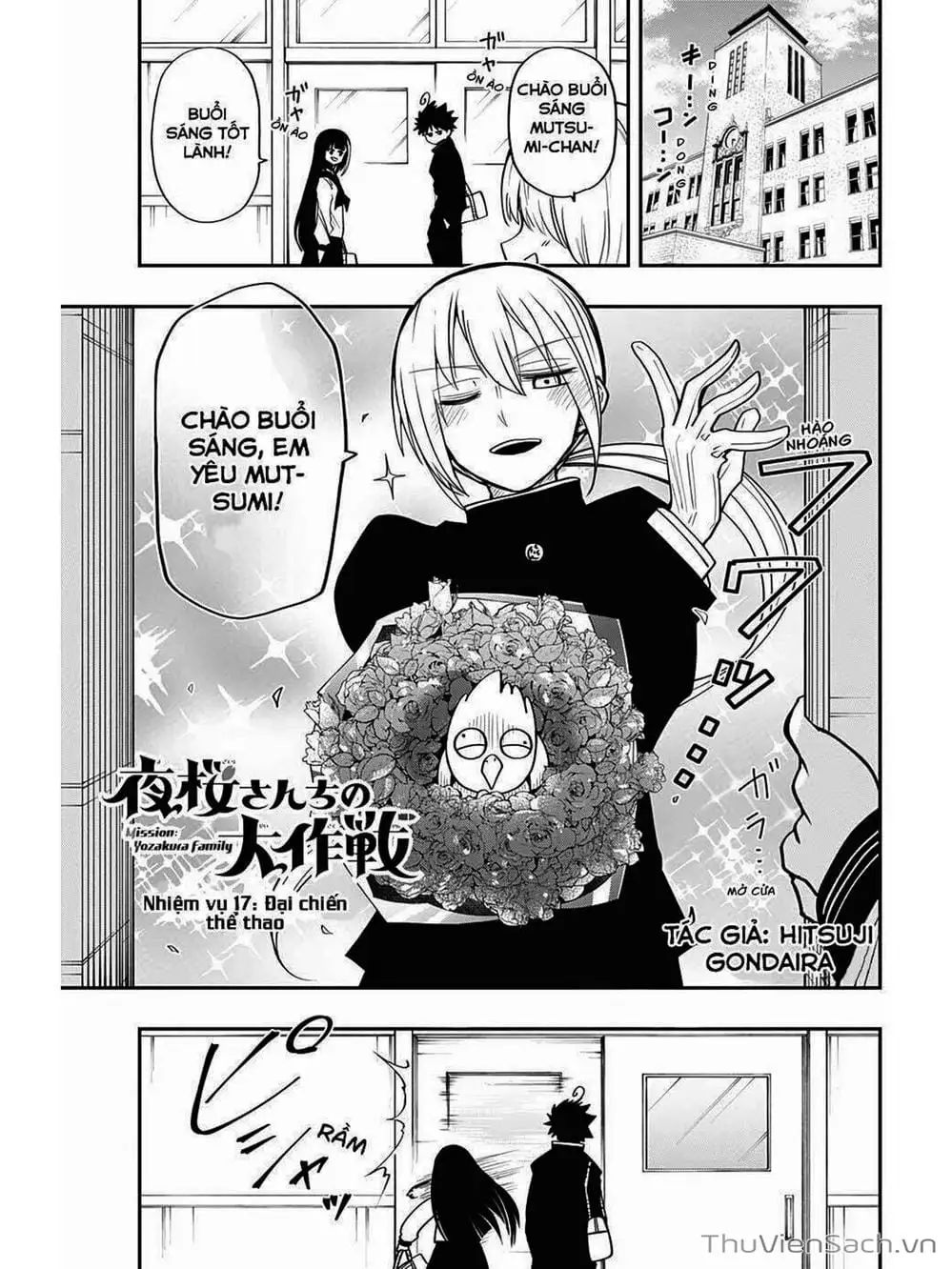 Truyện Tranh Gia Tộc Điệp Viên Yozakura trang 6