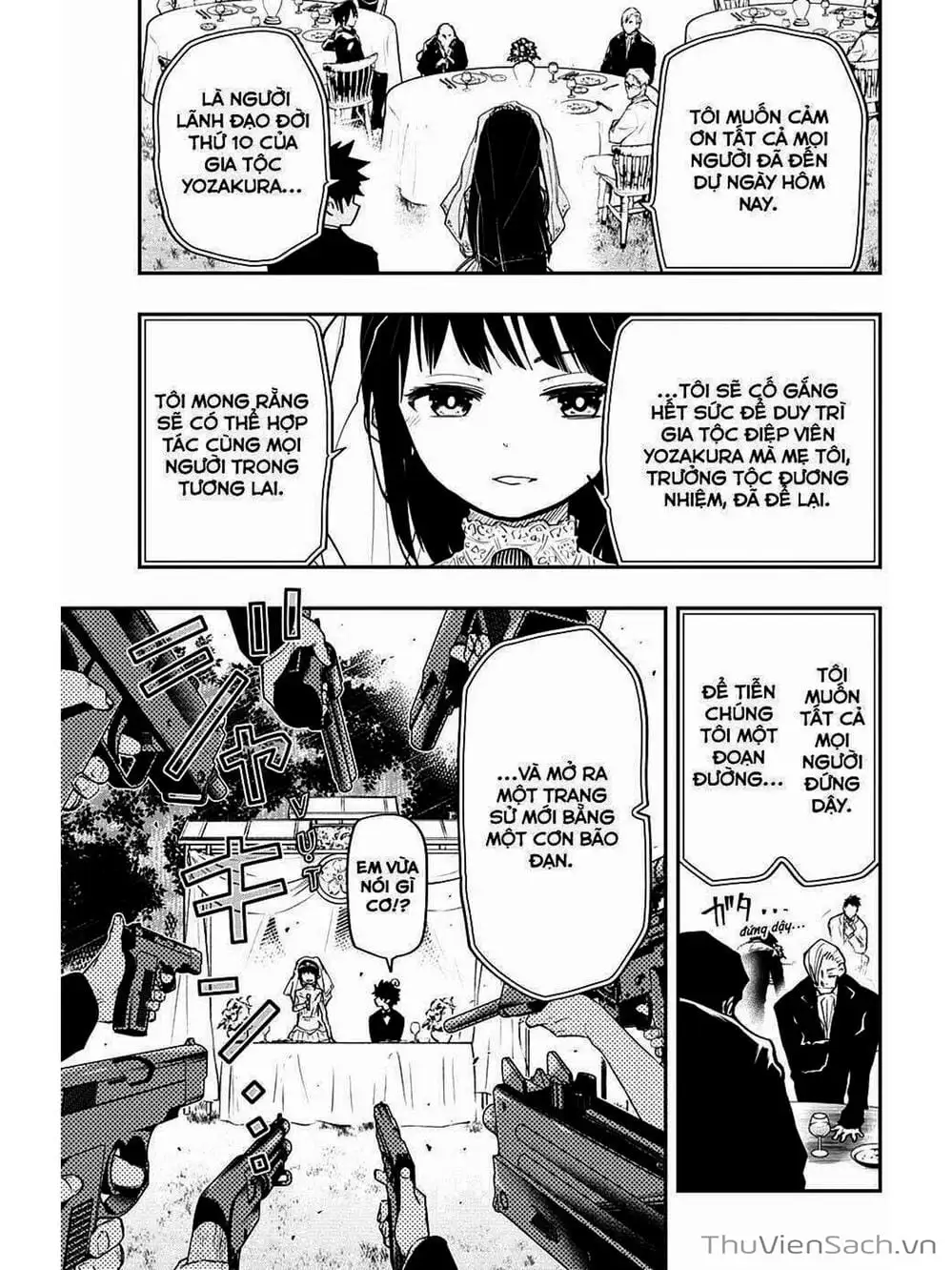 Truyện Tranh Gia Tộc Điệp Viên Yozakura trang 6