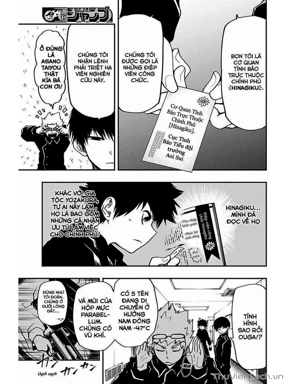 Truyện Tranh Gia Tộc Điệp Viên Yozakura trang 6