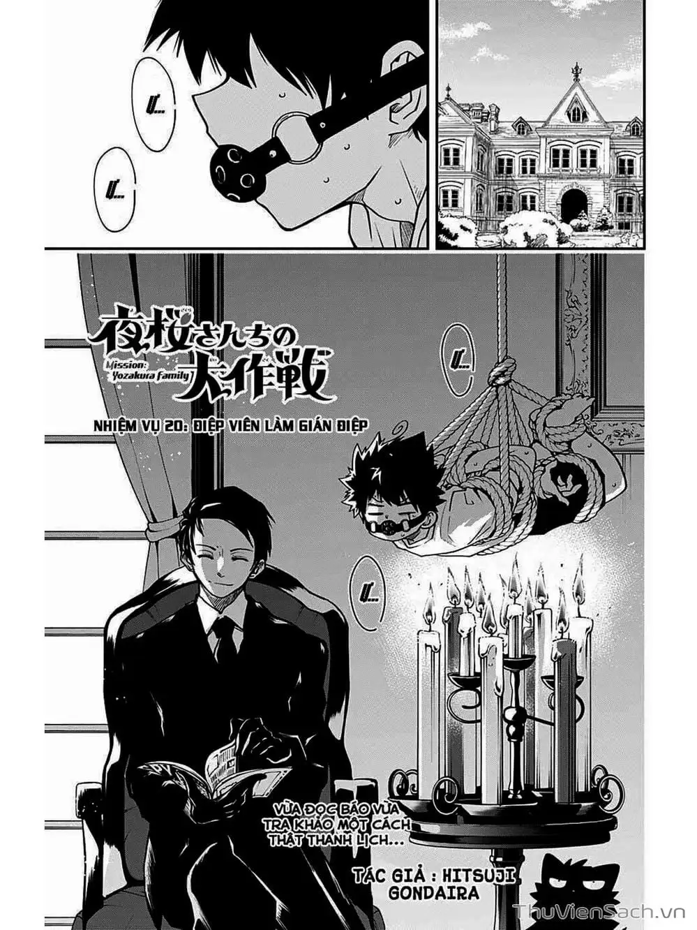 Truyện Tranh Gia Tộc Điệp Viên Yozakura trang 6