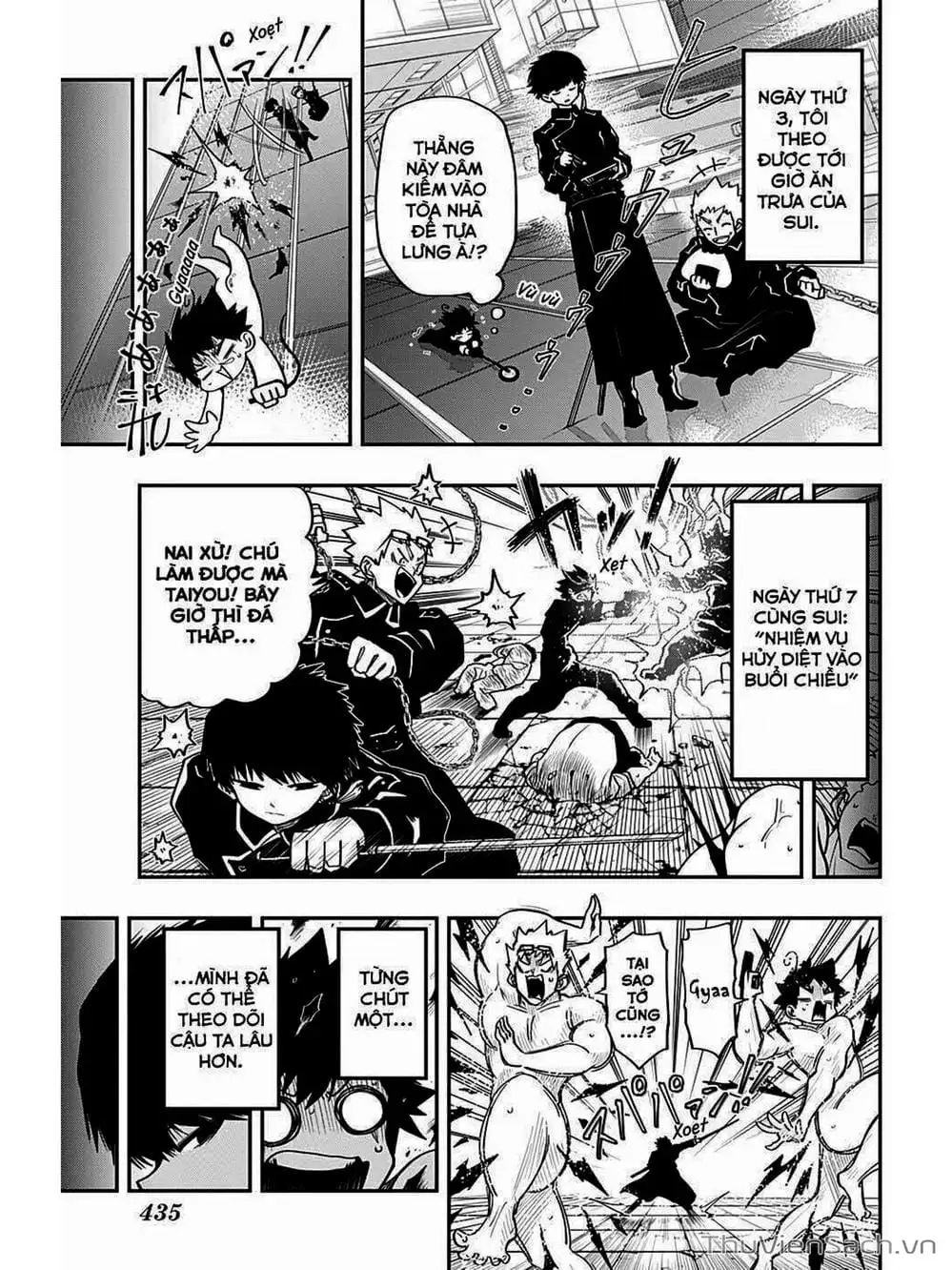 Truyện Tranh Gia Tộc Điệp Viên Yozakura trang 6