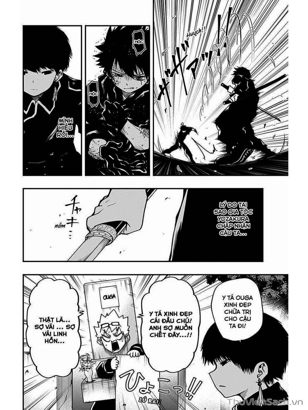 Truyện Tranh Gia Tộc Điệp Viên Yozakura trang 6