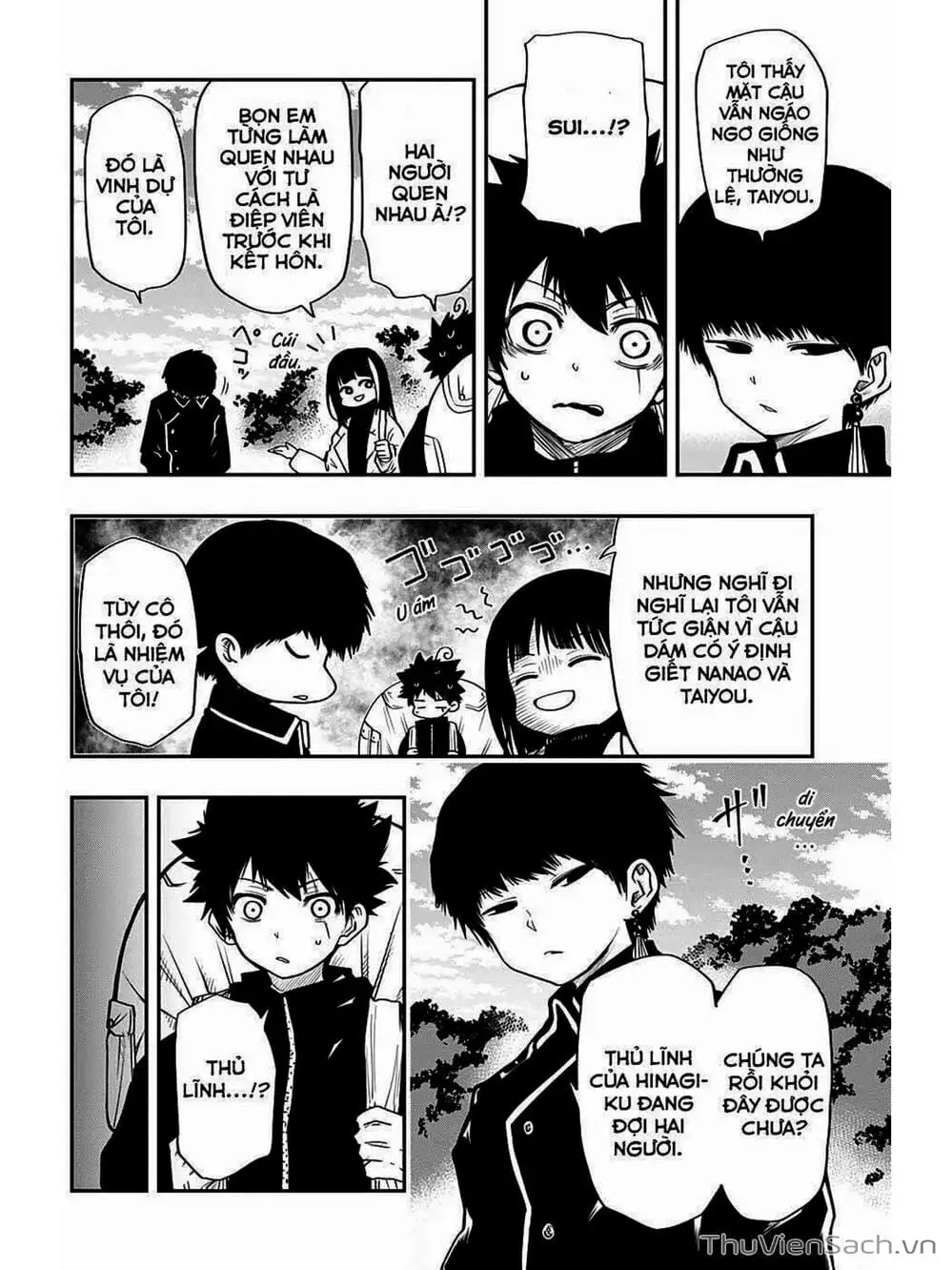 Truyện Tranh Gia Tộc Điệp Viên Yozakura trang 6