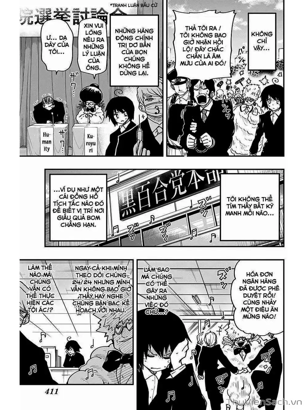 Truyện Tranh Gia Tộc Điệp Viên Yozakura trang 6