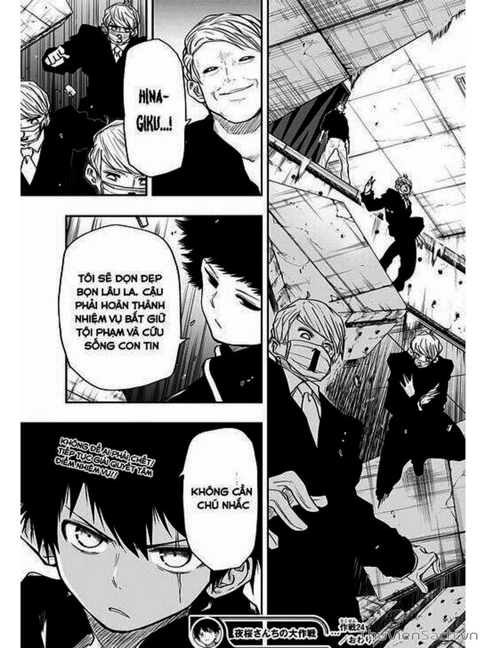 Truyện Tranh Gia Tộc Điệp Viên Yozakura trang 6