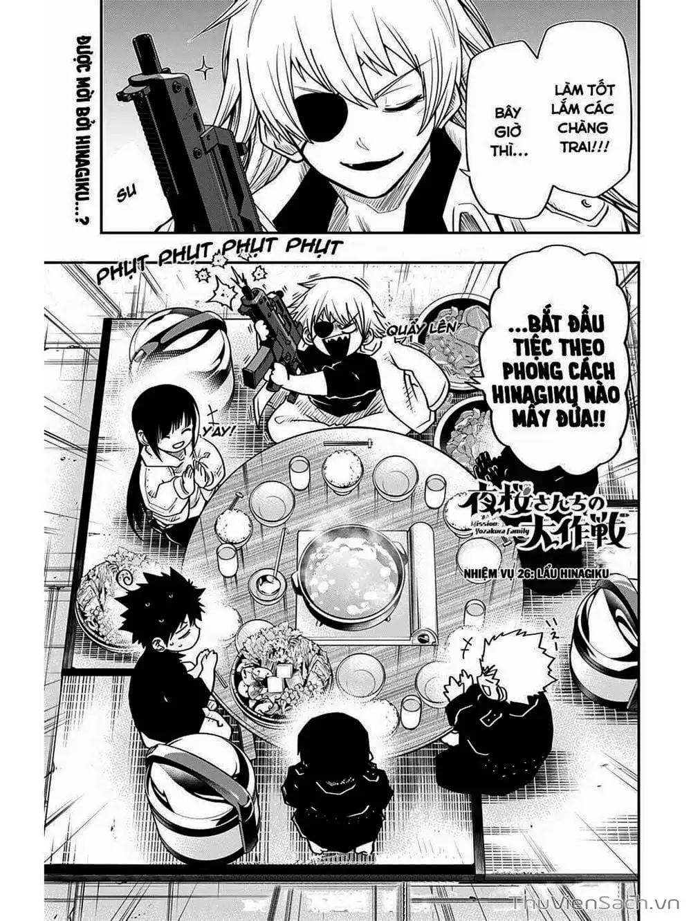 Truyện Tranh Gia Tộc Điệp Viên Yozakura trang 6