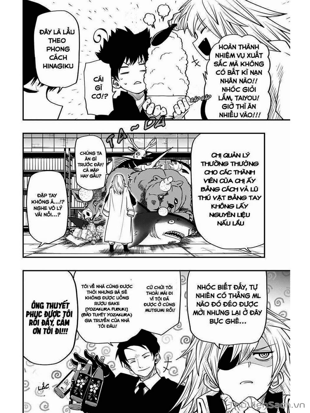 Truyện Tranh Gia Tộc Điệp Viên Yozakura trang 6