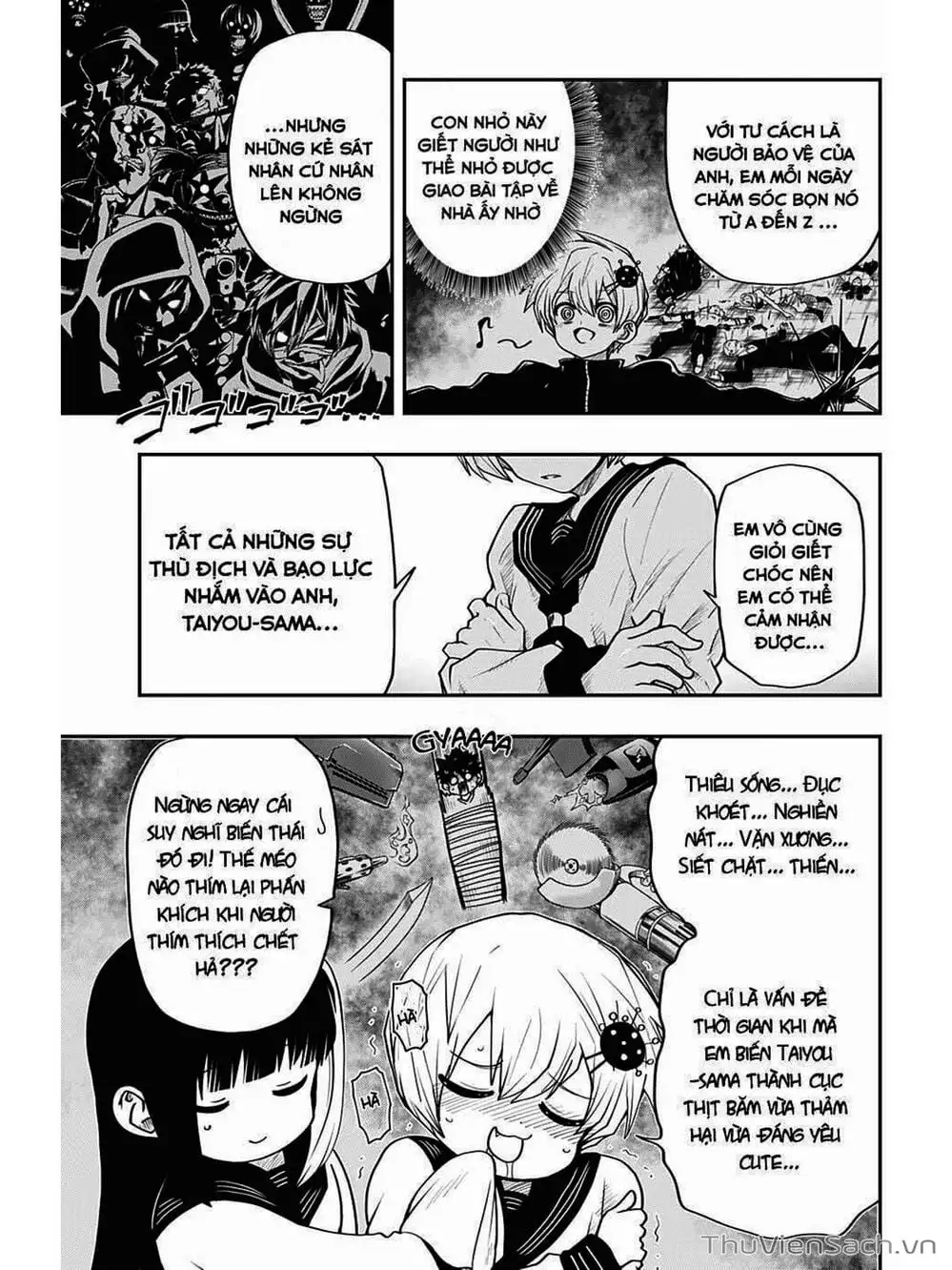 Truyện Tranh Gia Tộc Điệp Viên Yozakura trang 6