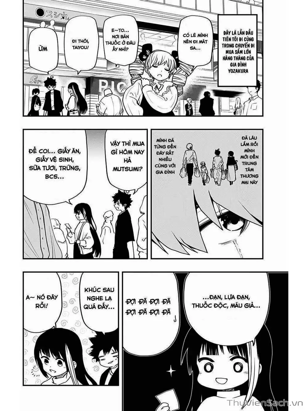 Truyện Tranh Gia Tộc Điệp Viên Yozakura trang 6