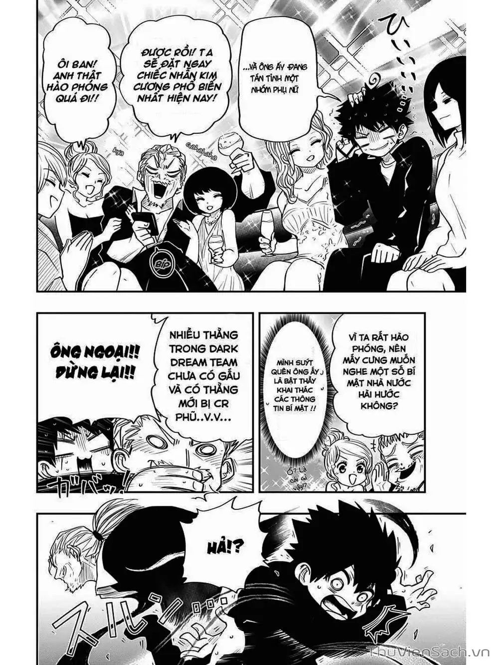 Truyện Tranh Gia Tộc Điệp Viên Yozakura trang 6