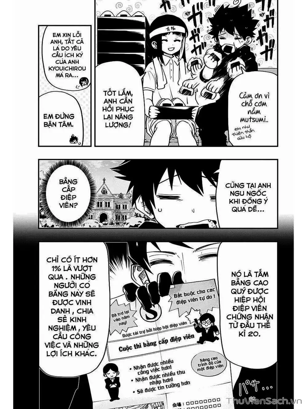 Truyện Tranh Gia Tộc Điệp Viên Yozakura trang 6