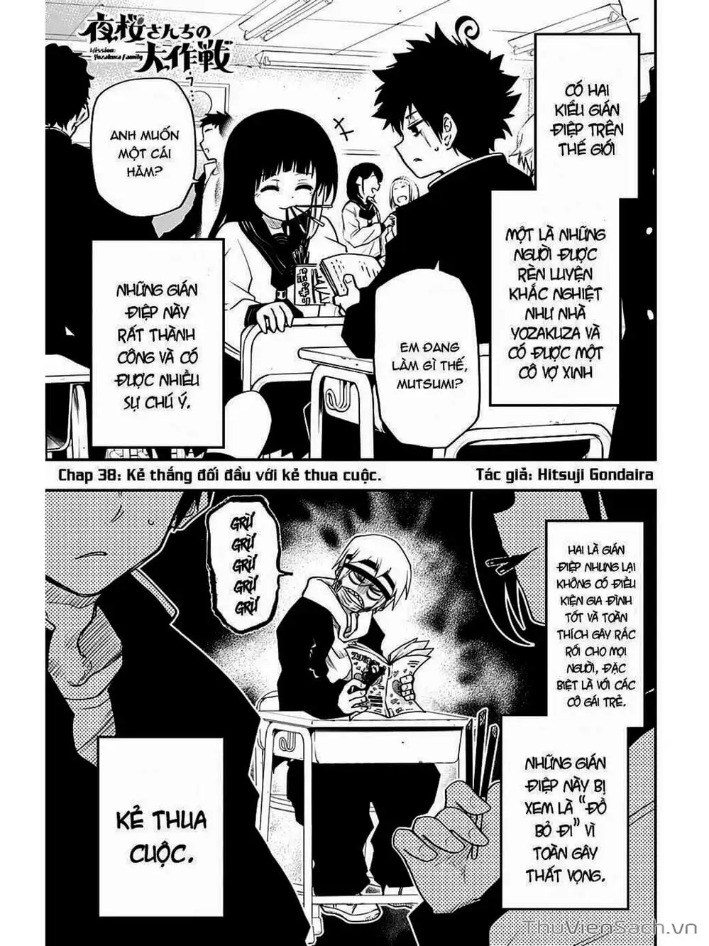 Truyện Tranh Gia Tộc Điệp Viên Yozakura trang 6