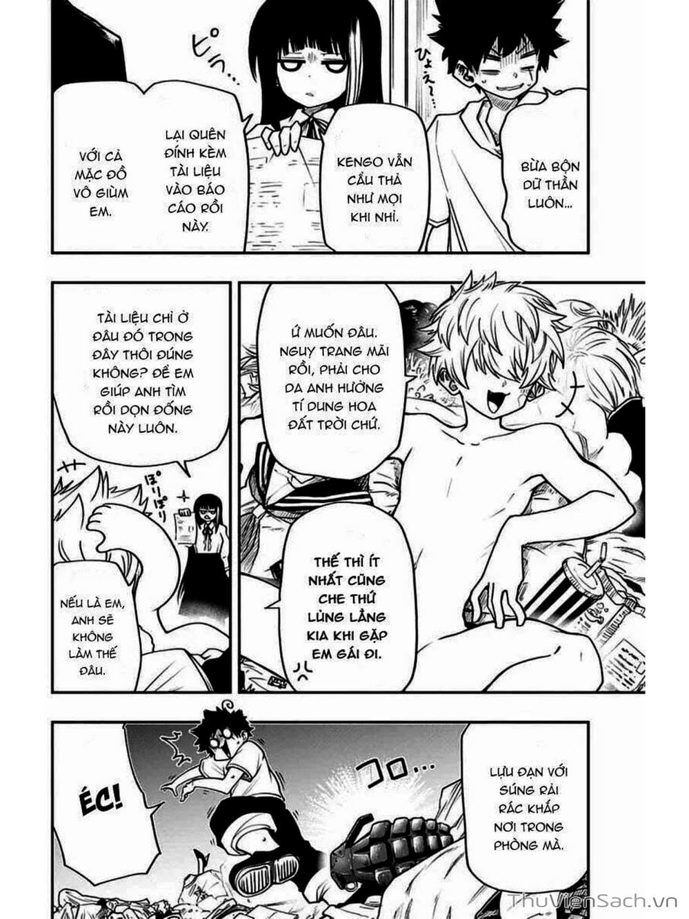 Truyện Tranh Gia Tộc Điệp Viên Yozakura trang 6