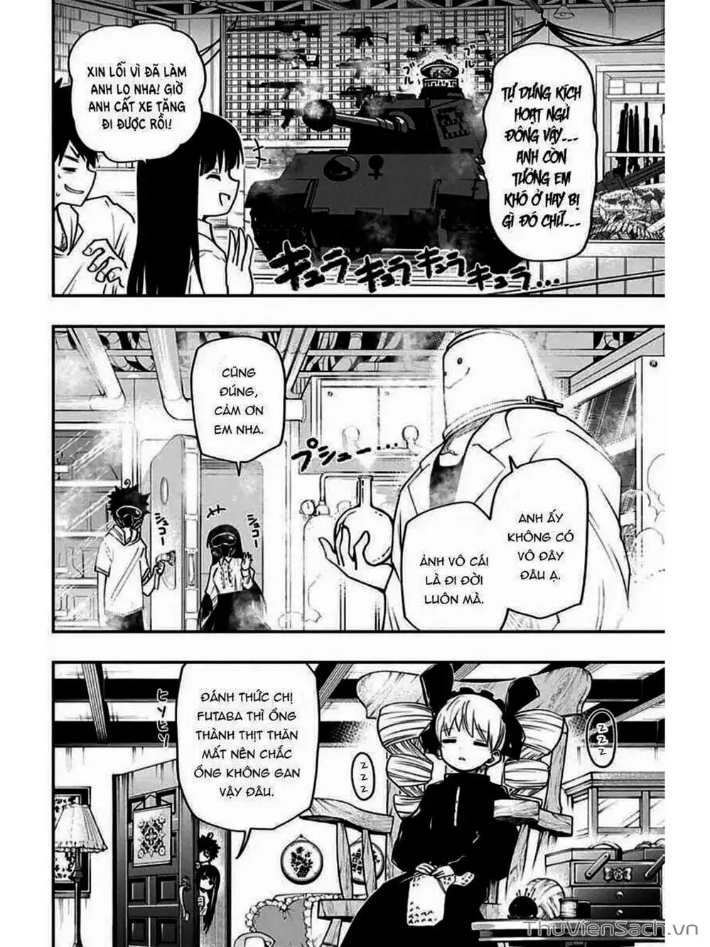 Truyện Tranh Gia Tộc Điệp Viên Yozakura trang 6